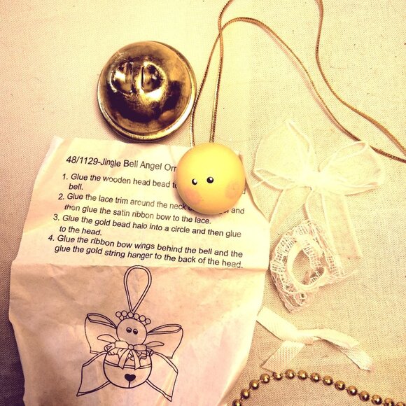 Jingle Bell Angel Ornament Craft Kit - Picture 3 of 4